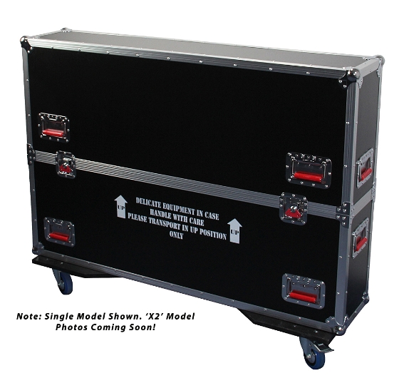 G-TOURLCDV2-4350-X2 ATA LCD Plasma Case - ISO from Cases2Go