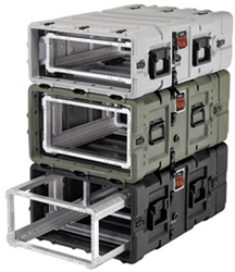 3U SUPERMAC Compact Rackmount Case with 24" Rackframe