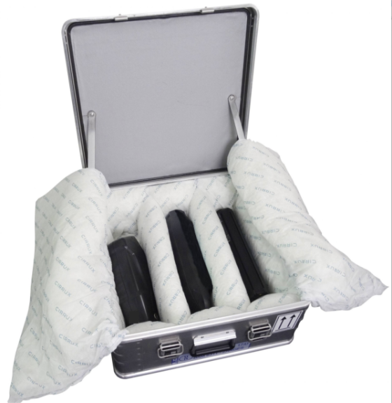 ZARGES K470-40582 BatterySafe Aluminum case - open