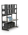 36" Performance Plus Heavy Duty LAN Station server racks, server rack accessories, kendall howard, LAN station, LAN bundle, 36" LAN station, 36" Performance Plus 4-Post LAN Station Bundle , 7100-1-100-36