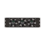 3U Triple Fan Panel server racks, server rack accessories, kendall howard,  server fan panel, computer fan panel, server rack fan panel, 3U Rackmount Fan Panel, 1908-3-001-02