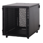 12U Compact SOHO Server Cabinet server racks, server rack accessories, kendall howard, SOHO server rack, server rack cabinet, server cabinet, Compact Series SOHO Server Rack - 12U, 1932-3-001-12