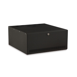 DVR Security Lock Box - 21" Depth server racks, server rack accessories, kendall howard, server wall rack, secure wall rack, secure server rack, DVR / VCR Security Lock Box Wall Mount, 1917-3-001-00