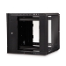12U LINIER® Swing-Out Wall Mount Cabinet - Glass Door - RKH-3130-3-001-12
