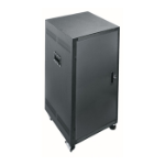 Middle Atlantic PTRK 21U Portable Rolling Rack w/ Locking Doors - 21.5" Deep from Cases2Go