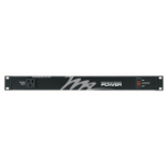 Middle Atlantic Rackmount Power Strip 15 Amp - 9 Outlet Back View from Cases2Go