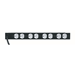 Middle Atlantic Rackmount Power Strip 15 Amp - 9 Outlet Front View from Cases2Go