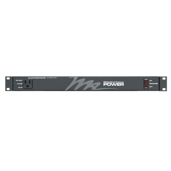 Middle Atlantic Rackmount Power Strip 20 Amp - 9 Outlet Front View from Cases2Go