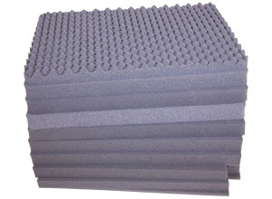 SKB Cases | 3i Series Replacement Cubed Foam for 3i-3021-18 skb cases, shipping cases, rackmount cases, plastic cases, military cases, music cases, injection molded, shock isolated racks,  rack case, shockmount racks, pelican, protector, hardigg, storm