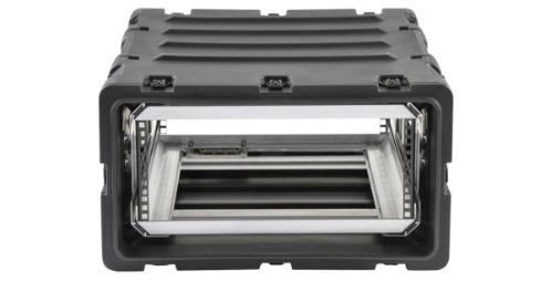 NSN 8145-01-724-4961 SKB 3RR-4U24-25B 4U removable shock rackmount case