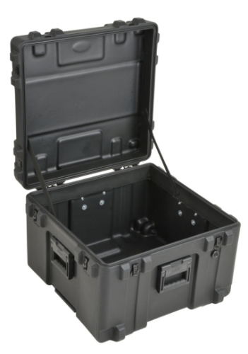 NSN 8145-01-647-0504 SKB 3R2423-17B-EW wheeled rotomolded protective case with empty interior
