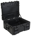 3R3025-15B-EW | SKB Rotomolded Shipping Case - Wheeled skb cases, shipping cases, rotomolded cases, waterproof cases, utility cases, r series, 3r series, 3R3025-15B-EW