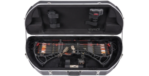 SKB 2SKB-4117-H Hoyt Hunter Series Bow Case with foam and Black Exterior from Cases2Go - Image 1