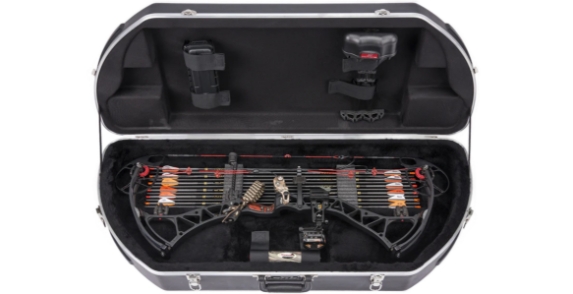 SKB 2SKB-4117-H Hoyt Hunter Series Bow Case with foam and Black Exterior from Cases2Go - Image 1