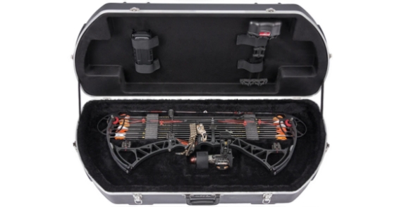 SKB 2SKB-4120 Hunter XL Series Bow Case with foam and Black Exterior from Cases2Go - Image 1
