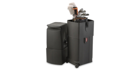 SKB 2SKB-R5017W Golf Travel Case with Black Exterior from Cases2Go - Image 1