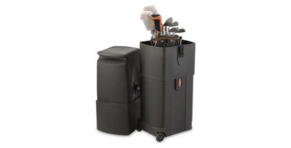 SKB 2SKB-R5017W Golf Travel Case with Black Exterior from Cases2Go - Image 1