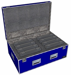 ANVIL 3/8" ATA Case for 8 Laptops + Accy