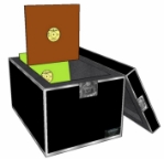 ANVIL DJ Case for Singles (45'S) - Small