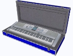 ANVIL 3/8" ATA Hinged Lid Style Case for 61 Note Keyboard - Custom Configured