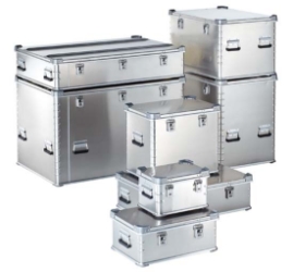 ZARGES BY Series Aluminum ATA Waterproof Shipping Case - 44.29 X 16.73 X 14.76" ID