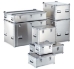 ZARGES BY Series Aluminum ATA Waterproof Shipping Case - 44.29 X 16.73 X 14.76" ID