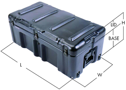 Pelican-Hardigg™ Cases | Single Lid Shipping Cases
